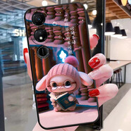 鑫唯樂(lè ) 榮耀暢玩40手機殼WDY一AN00保護套ANOO華為新款暢享4O全包防摔WDYAN玩暢四十H 黑-時(shí)間不語(yǔ) 手繩+鋼化膜 暢玩40