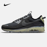 耐克（NIKE）男鞋秋季新款運動鞋AIR MAX全掌大氣墊緩震透氣跑步鞋休閑鞋 DH2973-001/黑灰/AIR MAX 90 40.5