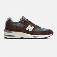 NEW BALANCE新百倫（New Balance）Made in UK 991系列英產(chǎn)總統(tǒng)慢跑鞋舒適耐 棕色/藍(lán)色 M991BNG 40/US7