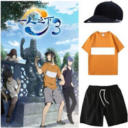 浣卿袖一人之下t恤 同款衣服馮寶寶t恤聯(lián)名道袍cos套裝張楚嵐 【王也款】姜黃衣黑褲帽 L【建議105-125斤】
