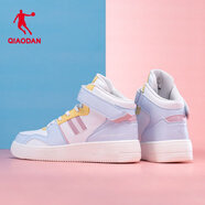 喬丹女鞋休閑女空軍一號(hào)厚底高幫板鞋運(yùn)動(dòng)板鞋女 喬丹白/夢(mèng)幻藍(lán)【秋冬革面】 37.5