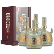 牛欄山北京牛欄山二鍋頭 濃香型高度白酒 52度 500mL 4瓶 珍藏福酒 整箱