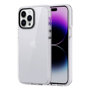 ROCK【高端尾貨清倉】晶甲系列手機殼適用蘋(píng)果14Promax磁吸iPhone14Pro全包殼保護套防摔透明殼超薄 透明【非磁吸】 iPhone 14 Pro
