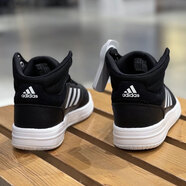 阿迪達斯 （adidas）運動鞋男鞋2025秋季新款高幫經(jīng)典三條紋休閑鞋板鞋 HQ2216黑白 42