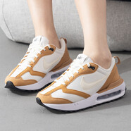 耐克（NIKE）女鞋秋季新款A(yù)IR MAX氣墊運(yùn)動(dòng)鞋時(shí)尚潮流透氣休閑鞋跑步鞋 DC4068-103/白棕 37.5
