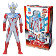 靈動(dòng)創(chuàng  )想（LDCX）奧特曼賽羅可動(dòng)玩偶公仔必殺迪迦童變形玩具聲光特利迦人生日禮物 泰迦奧特曼（必殺）聲光變身