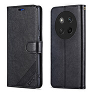AZNS 榮耀X60Pro手機(jī)殼翻蓋式皮套榮耀X60pro5G全包防摔保護(hù)套BRP-AN00軟殼可插卡男女錢包款側(cè)翻帶扣 黑色 榮耀X60Pro 5G