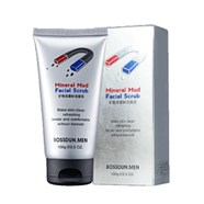 波斯頓男士礦物泥磨砂潔面乳100g 內含磨砂顆粒\/去角質(zhì)