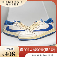 耐克（NIKE）AJ1低幫藤原籃球鞋聯(lián)名閃電TS倒鉤休閑運(yùn)動(dòng)百搭男女情侶板鞋 主圖 42.5