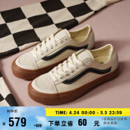 VANS范斯官方 Style 136 VR3生胶底小白鞋美式复古男鞋女鞋板鞋 白色 36