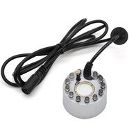 均璞 假山流水噴泉水景霧化器加濕器造景霧器園林景觀(guān)水池噴霧盆景 合金帶彩燈