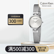 卡文克萊（Calvin Klein） 女石英表女士手表Wavy波浪系列玫瑰金帶女表女士腕表 K8G23126