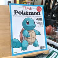 【原版進(jìn)口】美國(guó)Time時(shí)代周刊雜志英文原版訂閱新聞時(shí)事雜志 寶可夢(mèng)特刊-杰尼龜（送同封面相紙）