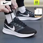 耐克（NIKE）男鞋2025秋季新款網(wǎng)面透氣輕便運(yùn)動(dòng)休閑鞋緩震耐磨低幫跑步鞋 【Flywire飛線】網(wǎng)面透氣/黑白 42 鞋內(nèi)長(zhǎng)265mm