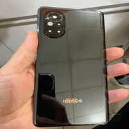 榮耀（HONOR）適用于榮耀v40原裝后蓋玻璃V40輕奢版原廠拆機電池蓋后屏替換后殼 榮耀v40輕奢亮黑原裝后蓋 帶鏡框鏡片 背膠散熱貼