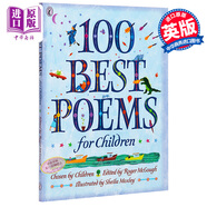 預(yù)售 給孩子的100首詩(shī) 英語(yǔ)原版100 Best Poems for Children當(dāng)代經(jīng)典詩(shī)歌集