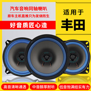 卡力迪豐田致享奕澤逸致bZ3 RAV4榮放前后車(chē)門(mén)音響喇叭揚聲器改裝重低音 豐田bZ3后門(mén)6.5寸一對+三角墊圈