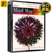 The Mind Map Book 思維導(dǎo)圖 東尼博贊系列 思維訓(xùn)練書籍 快速閱讀學(xué)習(xí)記憶法 Tony Buzan 全進(jìn)口原版英語書籍 英文版 英文原版