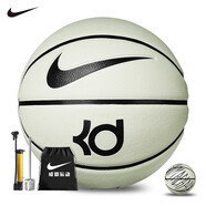 耐克（NIKE）橡膠籃球KD杜蘭特聯(lián)名室外7號耐磨水泥地室內室外nike藍球街球 杜蘭特白N0002247351 7號