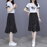 蕭遇（XIAOYU）2025年春天夏季新款女士?jì)杉籽b雪紡連衣裙小個(gè)子穿搭氣質(zhì)衣服 圖片色  M (建議 95-105斤)