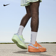 耐克（NIKE）JA 1 EP 莫蘭特一代男子緩震耐磨實(shí)戰(zhàn)運(yùn)動(dòng)籃球鞋 FV1288-800 綠橙鴛鴦 42.5