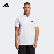 阿迪達斯 adidas男夏季速干網(wǎng)球運動短袖翻領POLO衫 HR8729