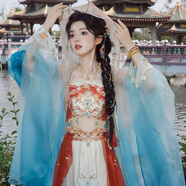 十三余小豆蔻兒[嫦娥漠中幻影-王者榮耀聯(lián)名]異域風(fēng)斗篷破裙套裝 斗篷 現(xiàn)貨 M