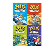 英文原版 DK The Secret Explorers/Verity Fairy/Nxplorer Academy 少兒知識百科讀物 DK NG章節(jié)書 全彩版 Zeus The Mighty 4冊 