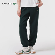 LACOSTE法國鱷魚(yú)女裝 時(shí)尚簡(jiǎn)約休閑舒適運動(dòng)褲長(cháng)褲衛褲|XF0761 YZP/深綠色 S 36