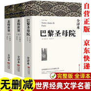 悲慘世界巴黎圣母院原著正版全套共3冊 完整版無刪減書單 青少年版初中生高中生語文必讀課外閱讀書籍 現(xiàn)當代文學書籍小說暢銷書排行榜 世界經(jīng)典文學小說名著 雨果作品全集