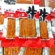 東旺東旺真牛頂牛素牛筋辣條10袋湖南特產(chǎn)童年麻辣食品愛(ài)吃嚼勁零食 30包
