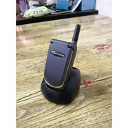 摩托羅拉V998 V998+翻蓋經(jīng)典懷舊收藏備用手機古董老人機 寶藍色(主機+2電池+座充)