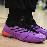 阿迪達斯 （adidas）dame 9 防滑耐磨緩震透氣 男款 紫黑色利拉德9低幫運動(dòng)籃球鞋 IE3626紫黑 40 (245mm)