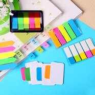 得力（deli） 得力(deli)彩色指示標簽 文件標注分類(lèi)帖 記事貼便利貼 書(shū)簽分頁(yè)貼 9063 炫彩（一袋）