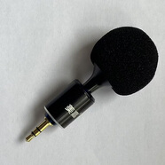 客所思手指電容麥K歌手機聲卡小話(huà)筒無(wú)線(xiàn)迷你麥克風(fēng)插聲卡戶(hù)外直播專(zhuān)用 多重降噪手指麥-黑色