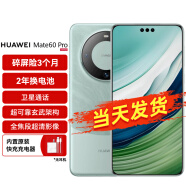 华为（HUAWEI）旗舰手机 Mate 60 Pro 12GB+512GB 雅川青