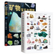 礦物寶石大圖鑒 礦物與巖石寶石與晶體天然寶石百科礦物寶石完全鑒賞圖典鉆石水晶寶石圣典收藏與鑒賞愛好者實用尋寶圖名鑒類書籍 2冊 礦物與巖石完全圖鑒+礦物寶石大圖鑒