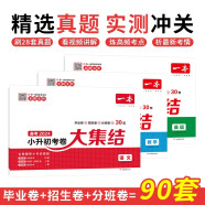 一本小学毕业升学考卷大集结语文+数学+英语共3册 2024名校冲刺小升初模拟真题卷总复习资料测试试卷