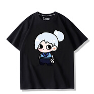 簡(jiǎn)顧無(wú)畏契約VALORANT瓦羅蘭特游戲周邊婕提周邊短袖T恤男女夏季衣服 08款 S