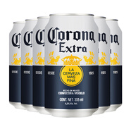 科羅娜（CORONA）墨西哥進(jìn)口版科羅妮塔啤酒易拉罐裝瓶裝版 330mL 24罐 進(jìn)口版