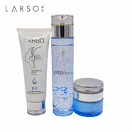 萊仕水元素套裝 潔面水乳霜精華補水滋潤護膚品 潔面+凝露+鎖水霜