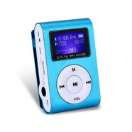 MP3/MP4播放器學(xué)生運(yùn)動(dòng)迷你有屏mp3播放器隨身聽外放帶迷你揚(yáng)聲器 有屏藍(lán)色