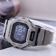 卡西歐卡西歐GBD200 G-SHOCK透明方塊大屏夜跑步測速藍(lán)牙手表 GBD-200SM GBD-200UU-9太空灰 送膜 藍(lán)牙計