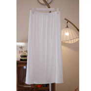 羅袖動(dòng)香襯裙防走光內襯群半身長(cháng)裙漢服漢元素內搭襯褲 白色 中長(cháng)款 襯裙 69cm左右 M