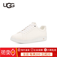 UGG秋季男士舒適平底圓頭系帶款純色運動時尚休閑鞋 1147430 WHT白色經(jīng)典延續(xù)色 45鞋內(nèi)長：30CM