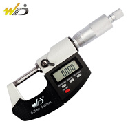 韋度（WD）外徑數(shù)顯千分尺高精度千分卡尺電子螺旋測(cè)微器測(cè)厚儀厚度卡測(cè)量?jī)x 【精準(zhǔn)型】0-25mm(分辨率0.001)