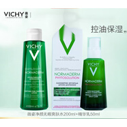薇姿水楊酸凈顏無瑕水乳套裝女舒緩痘印控油清潔補(bǔ)水爽膚水保濕護(hù)膚品 水+精華乳