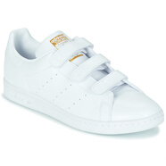 阿迪達斯 （adidas）三葉草休閑魔術(shù)貼運動(dòng)板鞋低幫透氣球鞋白色2025春秋新款S80042 白黃色FX5508 48.5  (48 2/3)