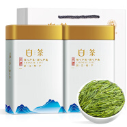 福茗源绿茶 安吉白叶一号白茶叶 一级250g明前2024新茶礼盒春茶珍稀白茶