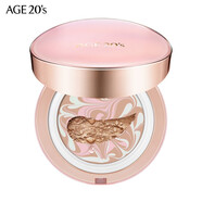 Aekyung Age 20's愛(ài)敬age20s新款三色拉花氣墊bb隔離遮瑕保濕持久控油粉底女 粉盒23#自然色-偏暗中干肌
